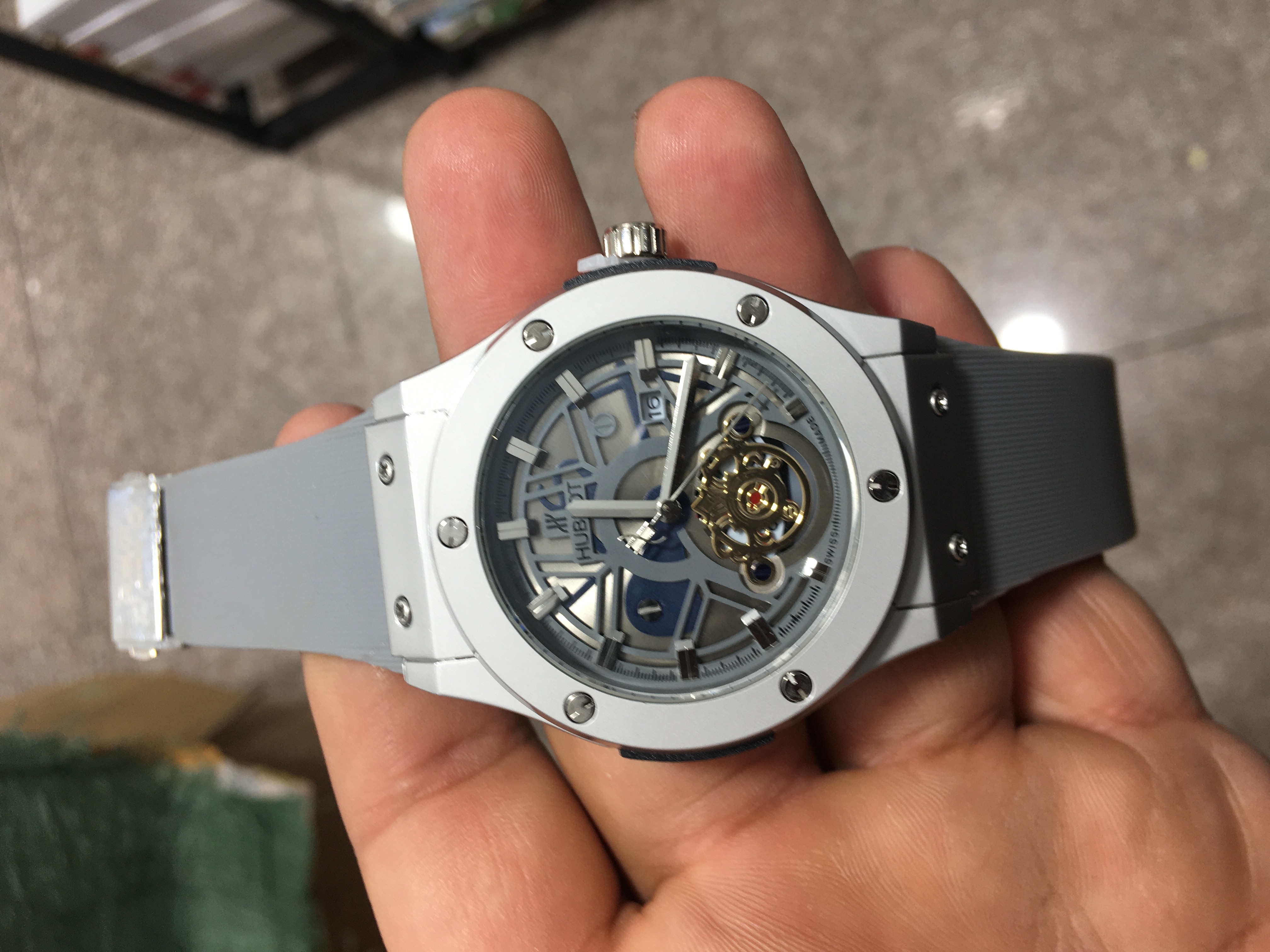 ساعت هابلوت نقره ایHublot
